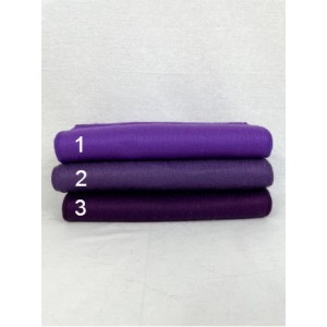 Foulards alpaca unis, nuances violet / prune